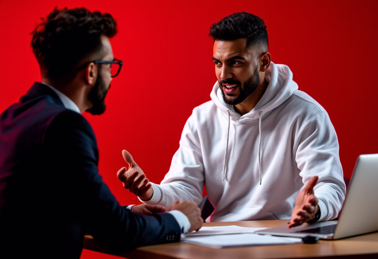 satisfied business client with accountant [subject]