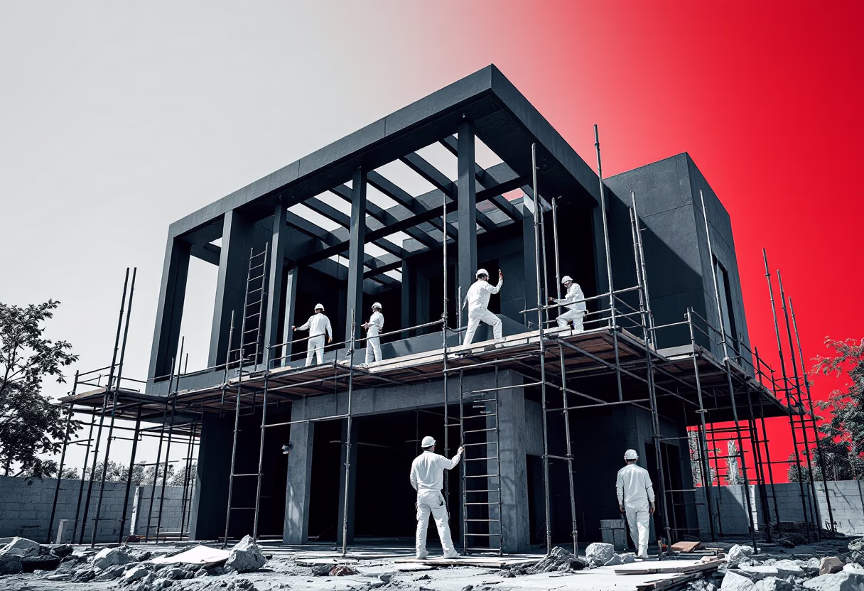 image of residential construction project