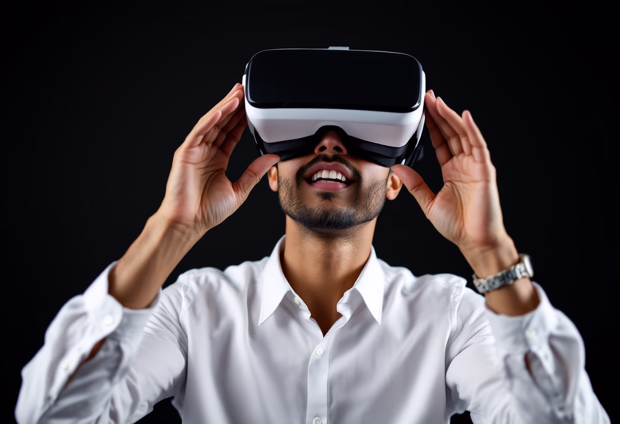 image of a virtual reality project for an education platform