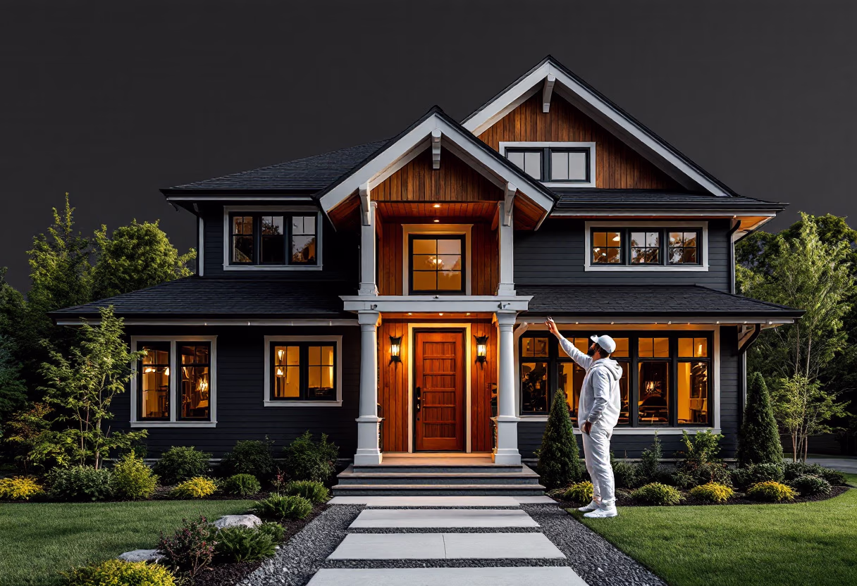 image of inspected home exterior